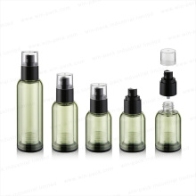 Acrylic Lotion Bottle 20ml Transparent Green Color Cosmetic Bottle 30ml for Skincare Double Wall Acrylic Lotion Container